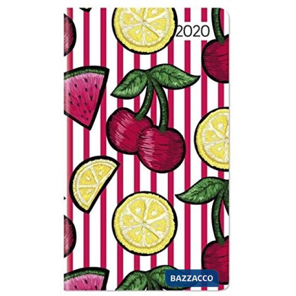 Agenda settimanale 9x15,6 cm ladytimer slim fruits 2020