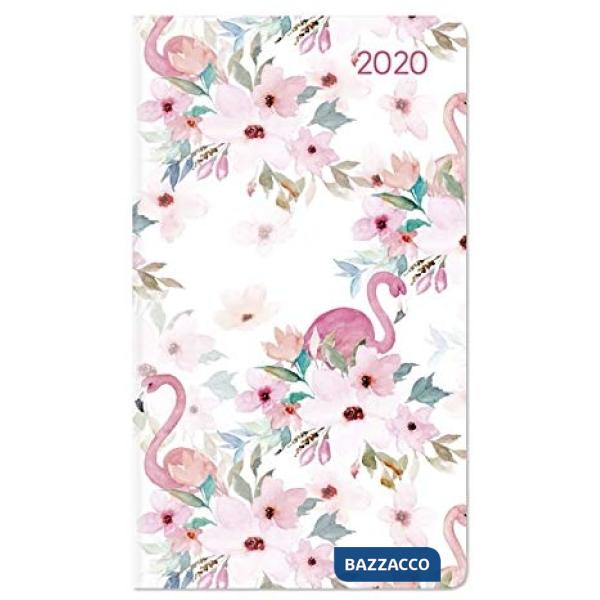 Agenda settimanale 9x15,6 cm ladytimer slim flamingo 2020