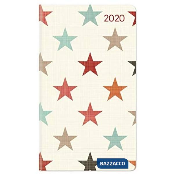 Agenda settimanale 9x15,6 cm ladytimer slim stars 2020