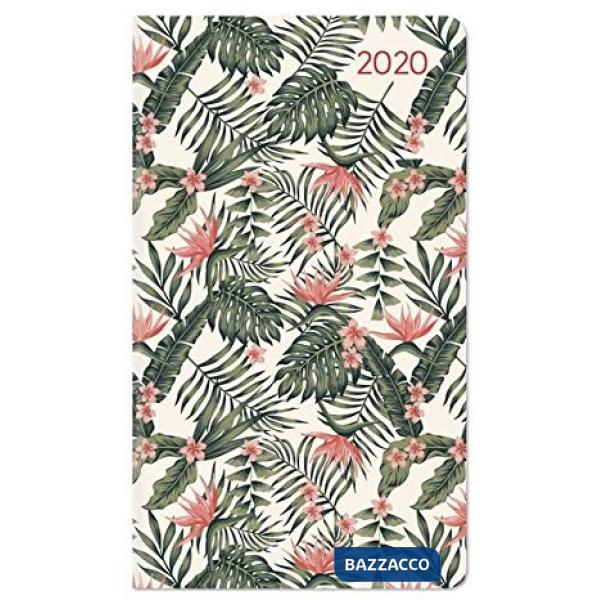 Agenda settimanale 9x15,6 cm ladytimer slim flowers 2020