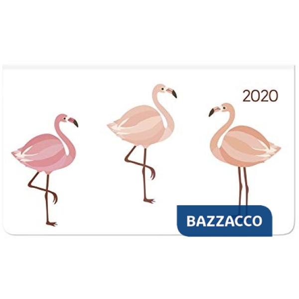 Agenda settimanale 15,6x9 cm ladytimer pad flamingos 2020