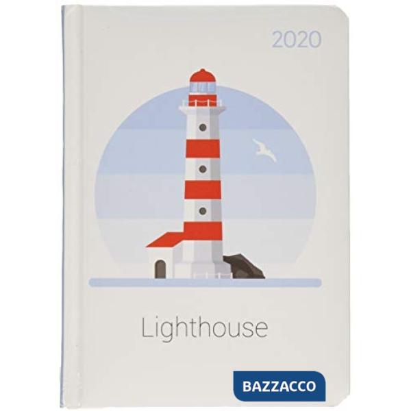 Agenda giornaliera 10,7x15,2 cm style lighthouse 2020