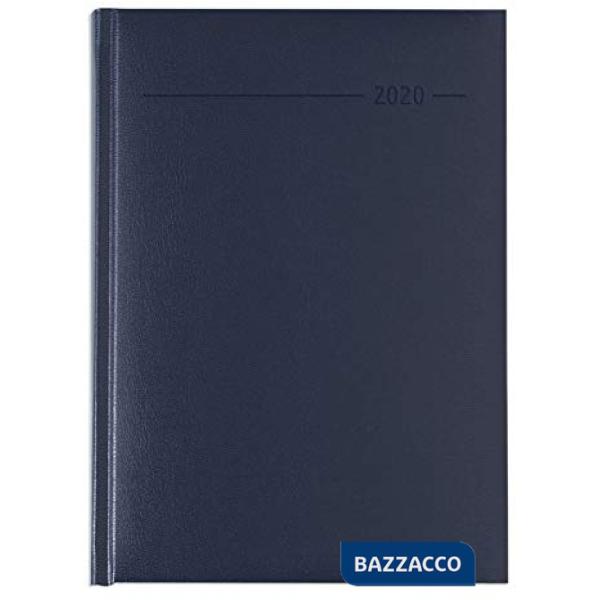 Agenda giornaliera 15x21 cm balacron blu 2020