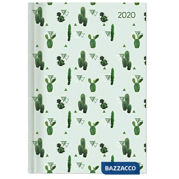 Agenda giornaliera 15x21 cm cactus 2020