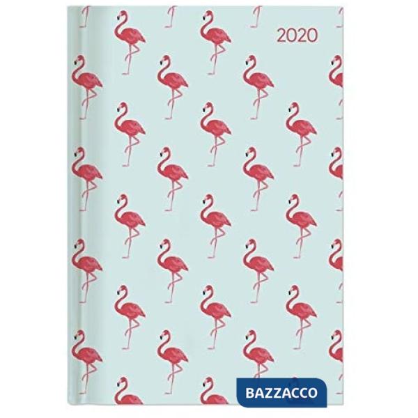 Agenda giornaliera 15x21 cm flamingos 2020