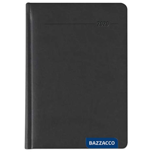 Agenda settimanale 15x21 cm tucson nera 2020