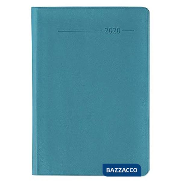 Agenda settimanale 8x11,5 cm pvc turchese 2020