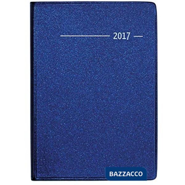 Agenda settimanale 8x11,5 cm metallic blu 2020
