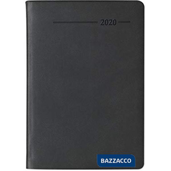 Agenda settimanale 8x11,5 cm tucson nera 2020