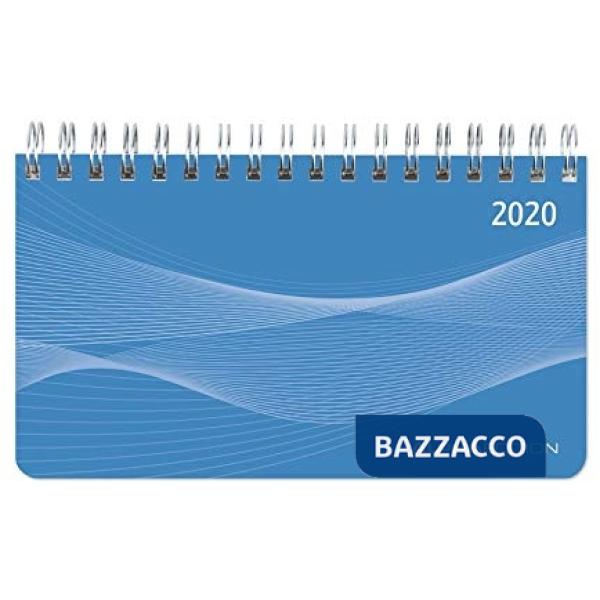 Agenda settimanale 15,6x9 cm pp blu 2020