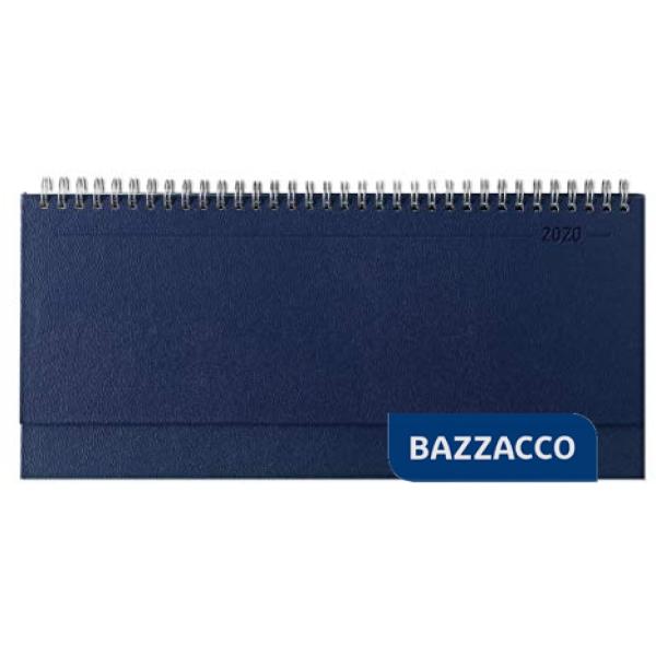 Agenda settimanale 29,7x13,5 cm balacron blu 2020