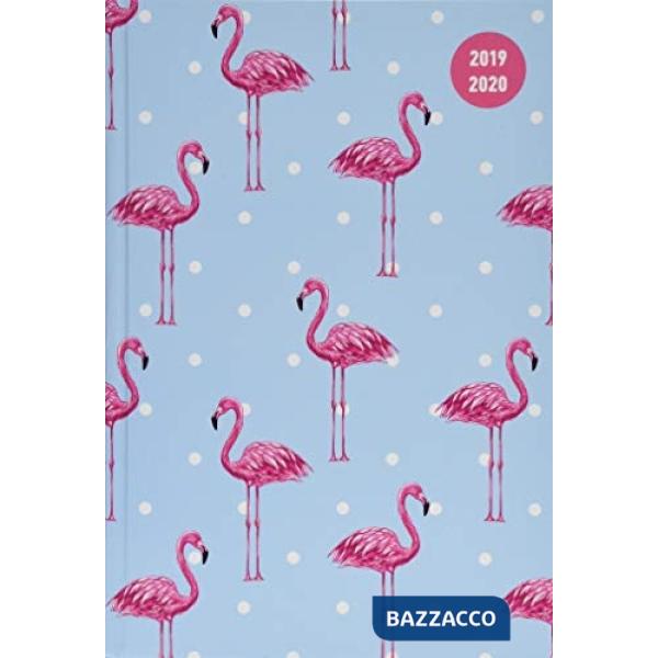 Collegetimer A5 flamingo 2019-2020