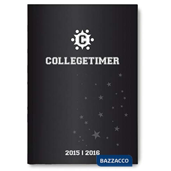 Collegetimer A5 black label 2019-2020