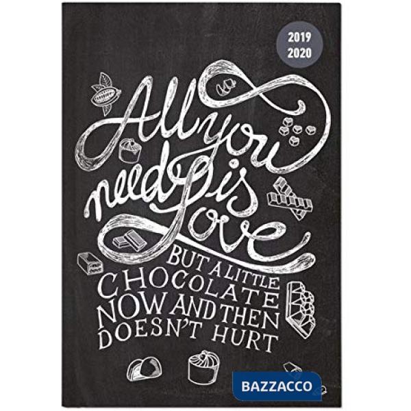 Collegetimer A6 chalkboard 2019-2020