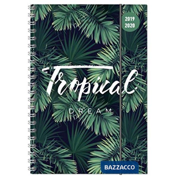 Collegetimer A5 jungle ringbuch 2019-2020