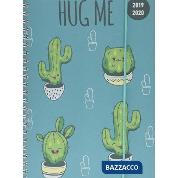 Collegetimer A5 cactus ringbuch 2019-2020