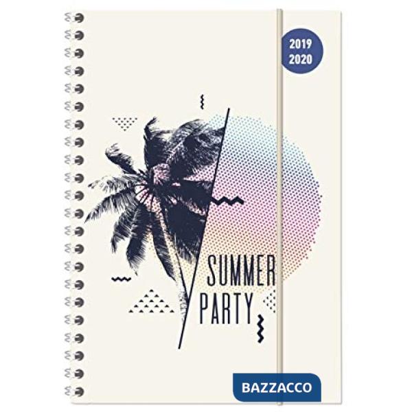 Collegetimer A5 summer party ringbuch 2019-2020