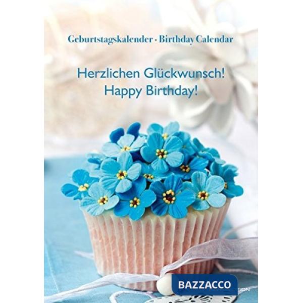 Calendario perpetuo da muro 21x29,7cm bithday