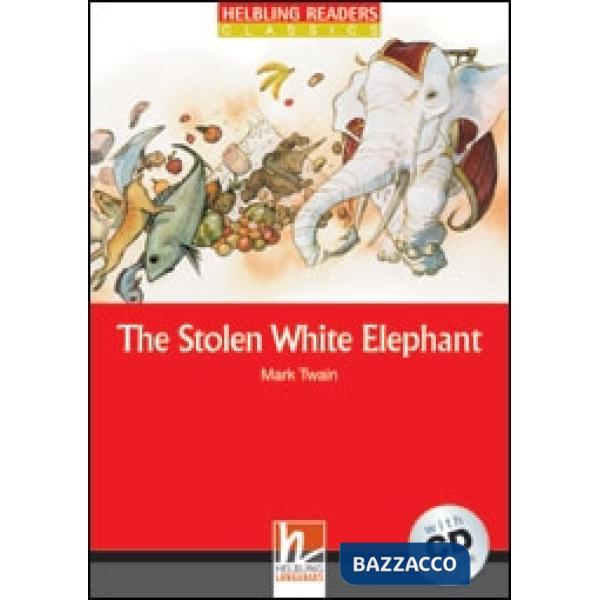 READERS RED 3 TWAIN STOLEN WHITE ELEPHANT + CD