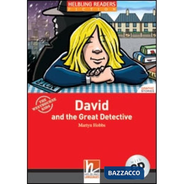READERS RED 1 HOBBS DAVID GREAT DETECTIVE + CD