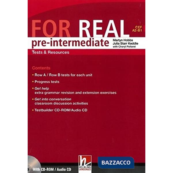 FOR REAL PRE-INTERM TEST&RES INTRNL VERSION