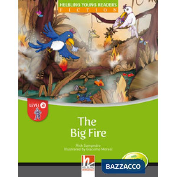 YOUNG READ A THE BIG FIRE + CDROM/CDAUDIO