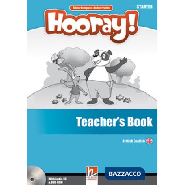 HOORAY! STARTER TCH + CDAUDIO + DVD