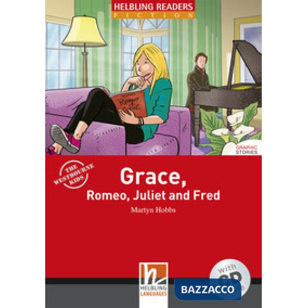 READERS RED 2 HOBBS GRACE ROMEO JULIET FRED + CD