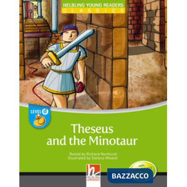 YOUNG READ D THESEUS & MINOTAUR + CDROM/CDAUDIO