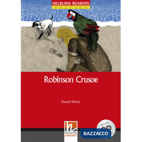 READERS RED 2 ROBINSON CRUSOE + CD