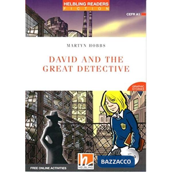 HEL READERS RED 1 DAVID GREAT DETECTIVE + CD + EZONE