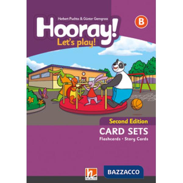 HOORAY! LET'S PLAY! 2ND ED LEVEL B STORY CARDS + FLASHCARDS
