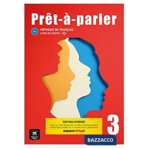 PRET A PARLER LIVRE ELEVE 3-ED.HYBRIDE