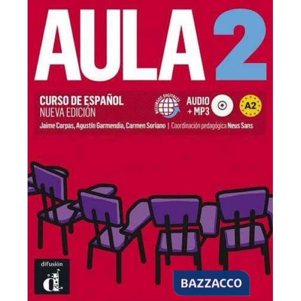 AULA 2 NUEVA EDICION LIBRO DEL ALUMNO + CD