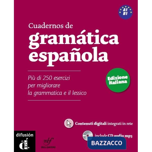 CUADERNO GRAMATICA A1 - B1 + CD V.ITALIANA