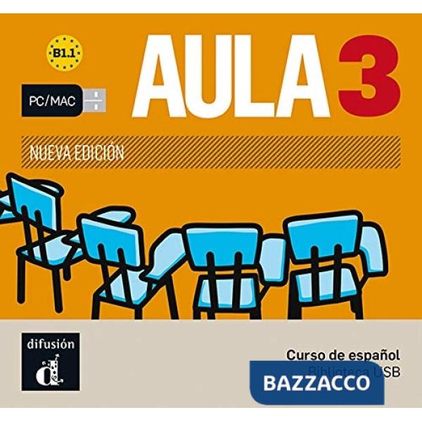 AULA 3 NUEVA EDICION B1.1 LLAVE USB CON LIBRO DIGITAL