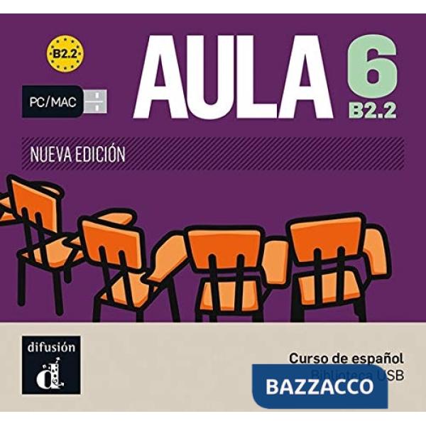 AULA 6 NUEVA EDICION B2.2 LLAVE USB CON LIBRO DIGITAL