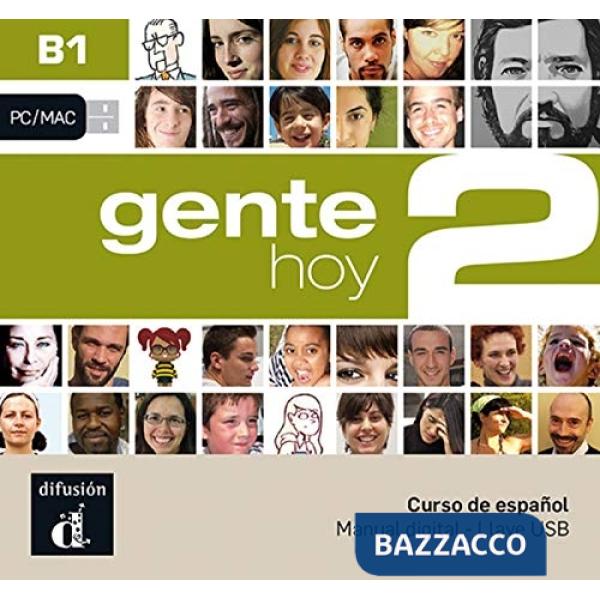 GENTE HOY 2 NIVEL B1 BIBLIOTECA USB CON LIBRO DIGITAL