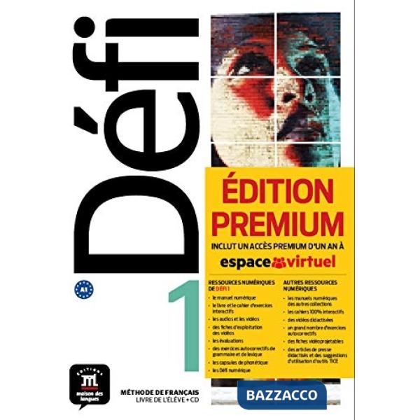 DEFI 1 LIVRE DE ELEVE PREMIUM