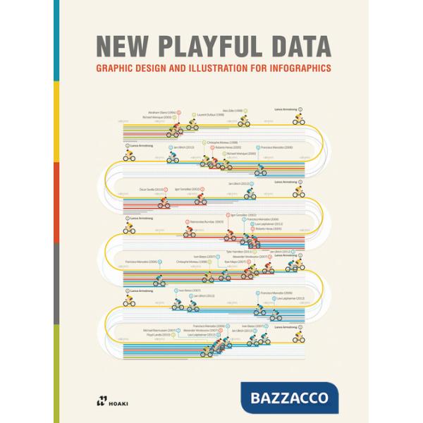 New Playful Data. Graphic design and illustration for infographics. Ediz. a colori