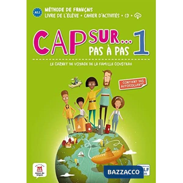 CAP SUR PAS A PAS 1 LIVRE ELEVE + CAHIER
