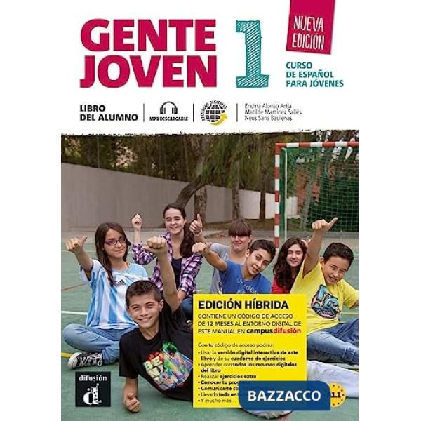 GENTE JOVEN 1 LIBRO ALUMNO HIBRIDA