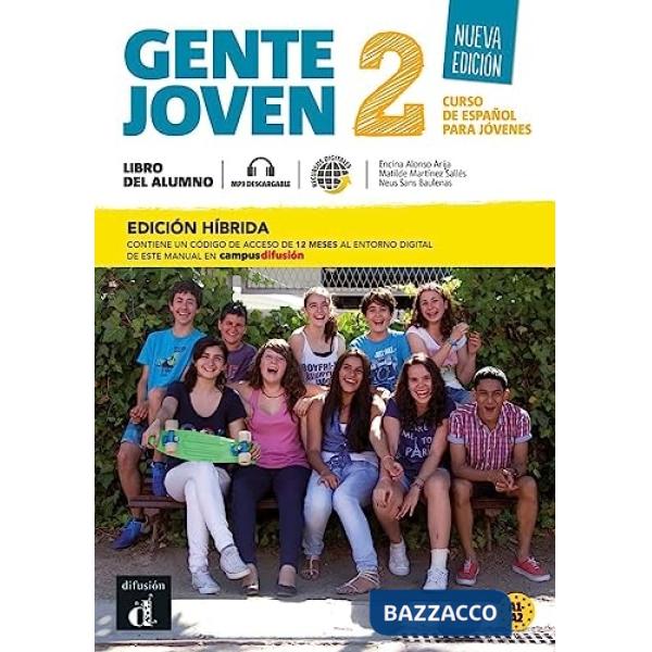 GENTE JOVEN 2 LIBRO ALUMNO HIBRIDA