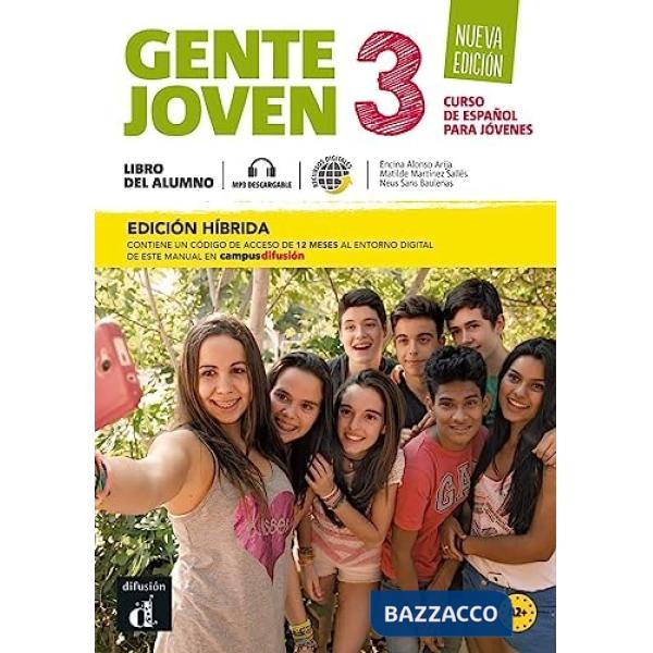 GENTE JOVEN 3 LIBRO ALUMNO HIBRIDA