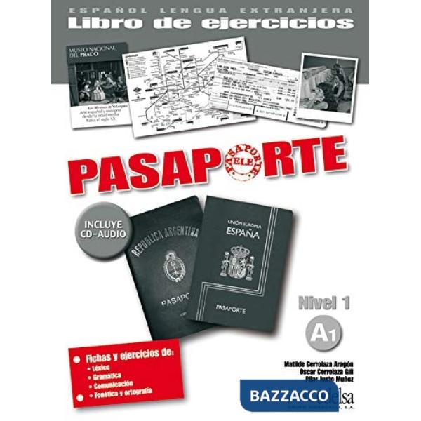 PASAPORTE ELE A1 EJERCICIOS + CD. BOLLINO BLU