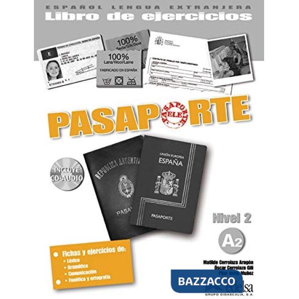 PASAPORTE ELE A2 EJERCICIOS + CD. BOLLINO BLU