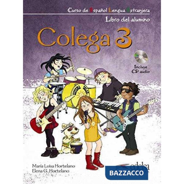 COLEGA 3 - ALUMNO + EJERCICIOS + CD AUDIO (PACK)