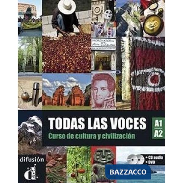 TODAS LAS VOCES A1-A2 ALUMNO + CD + DVD