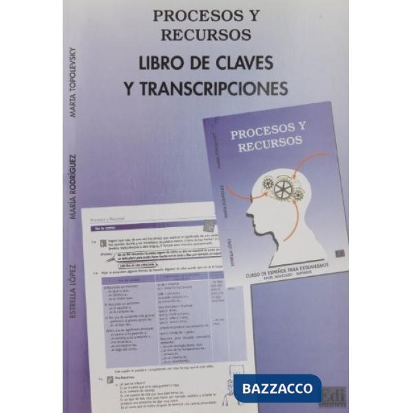 PROCESOS Y RECURSOS - LIBRO DE CLAVES