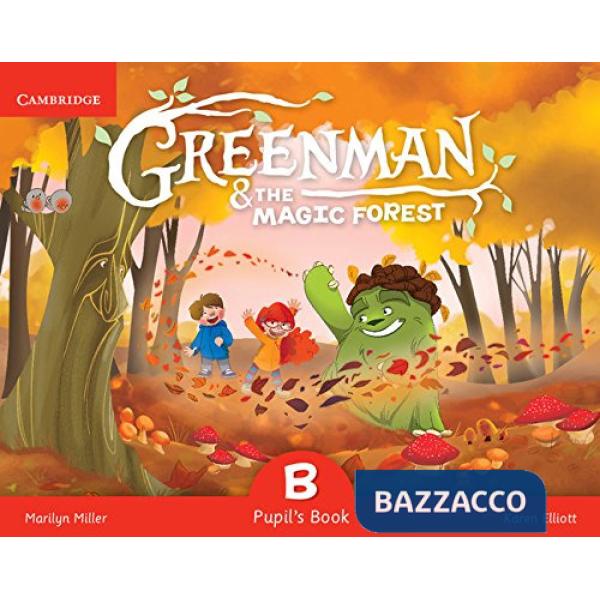 GREENMAN AND MAGIC FOREST LEVEL B PB W/STICK